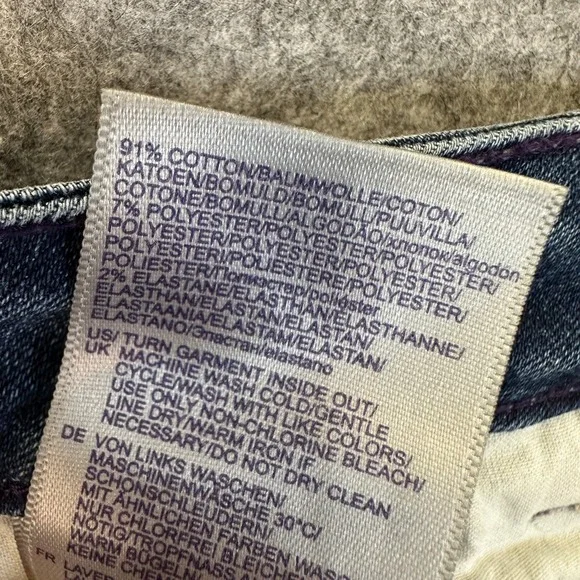 NYDJ Barbara Bootcut Jeans Womens 8 Blue Denim Medium Wash Lift & Tuck Stretch - Picture 13 of 13